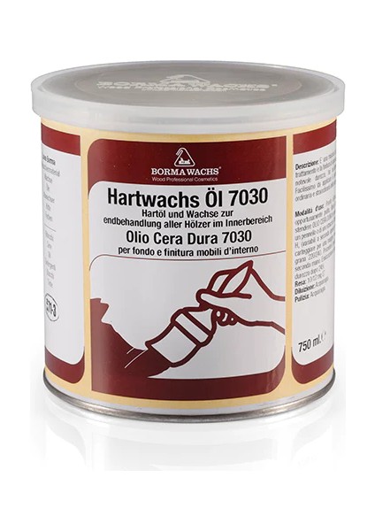 Borma Wachs Hardwax Oil 7030 - Yüksek Wax Içeren Ahşap Yağı