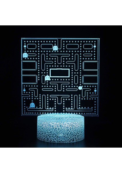 3D Gece Lambası LED Illüzyon Masa Masa Lam Cdr (Yurt Dışından)