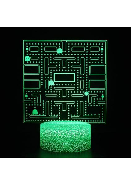 3D Gece Lambası LED Illüzyon Masa Masa Lam Cdr (Yurt Dışından)