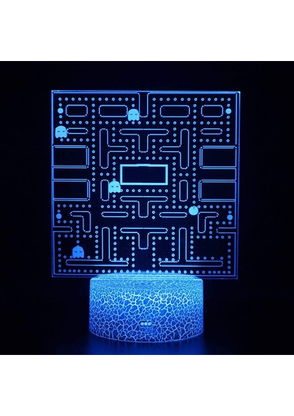 3D Gece Lambası LED Illüzyon Masa Masa Lam Cdr (Yurt Dışından)
