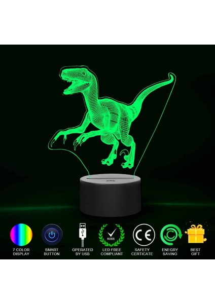 Hokey Oyuncusu Gece Lambası, Hockey 3D Lamba L Tyrannosaurus (Yurt Dışından) fırsatları