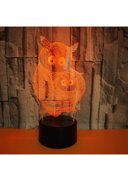 Noel Geyiği Akrilik 3D Gece Işıkları USB Annelerin Hediyeleri (Yurt Dışından) fırsatları