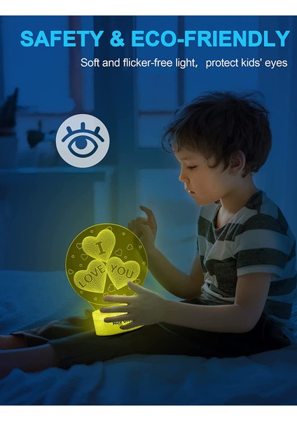 Seni Seviyorum Kalp Gece Işığı Çocuklar Için, Ebeveyn (Yurt Dışından)