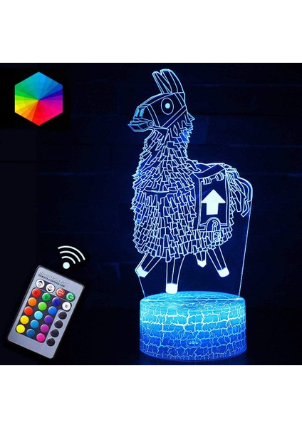 Lama Gece Işıkları Kale Battleroyale 3D Optica Ebeveyn (Yurt Dışından)