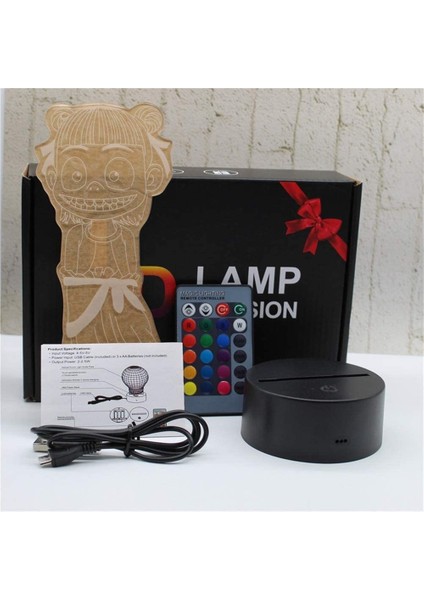 Black Butler Butler Sebastian Michaelis 3D LED Lig Veli (Yurt Dışından)