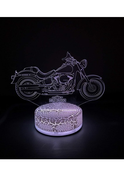 Harley Davidson Motosiklet Lambası Gece Lambası Hediyeler Ebeveyn (Yurt Dışından) fiyatları
