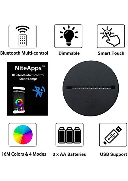 B Shoto Todoroki Için Şekil 3D LED Gece Işığı - Ateş (Yurt Dışından) modelleri