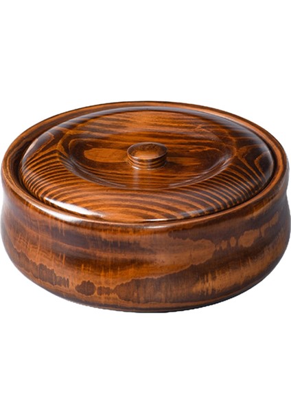 Ahşap Kase Tahıl Kaleci Dekoratif Katı Ahşap Yeniden Kullanılabilir Salata Karıştırma Kasesi 23CMX7.5CM (Yurt Dışından)