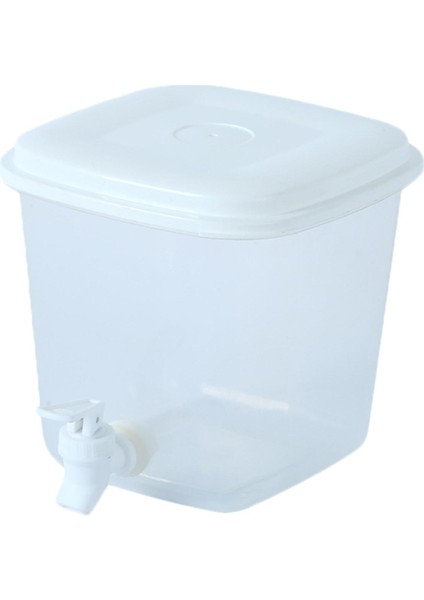3.5l Büyük Kapasiteli Soğuk Su Jug Buzdolabı Ketimsi Içecek Beyaz 13.5X16.5X17CM (Yurt Dışından)