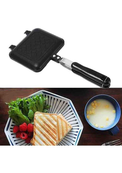 Pişirme Tavası Waffle Kek Üreticisi Tava Uzun Saplı Tava Elektrikli Seramik Soba (Yurt Dışından) indirimleri