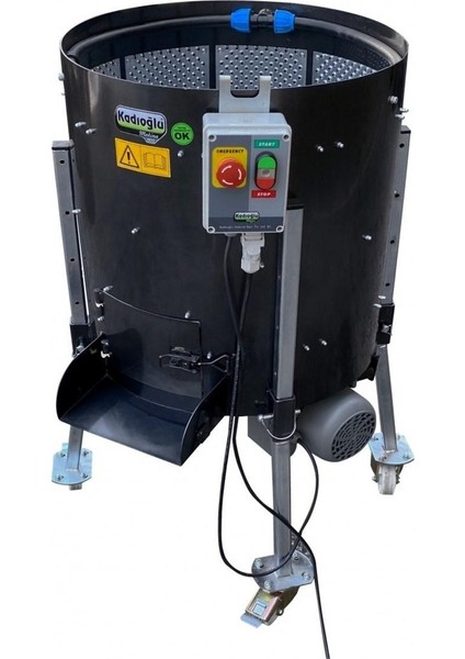 CKS130EKO Rendeli Sabit Devirli Ceviz Soyma Makinesi 170 Litre