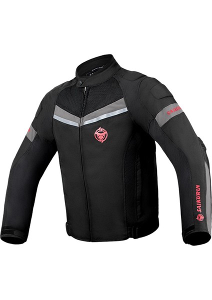 Yaz Motosiklet Ceketi ile Nefes Alabilen Örgü Motosiklet Ceket Siyah Xxxl (Yurt Dışından) indirimleri