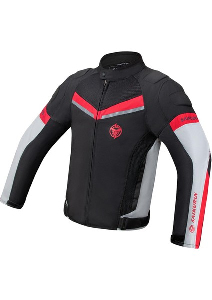 Yaz Motosiklet Ceket Pedler Nefes Alabilen Örgü Motosiklet Ceket Siyah Beyaz Xxxl (Yurt Dışından) modelleri