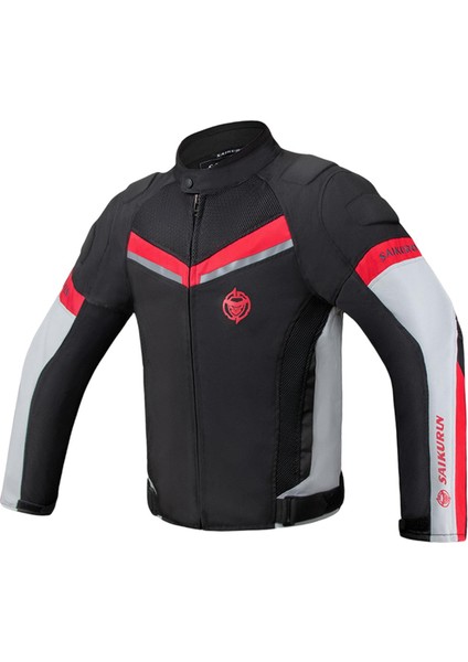 Yaz Motosiklet Ceket Pedler Nefes Alabilen Örgü Motosiklet Ceket Siyah Beyaz Xxxl (Yurt Dışından) indirimleri