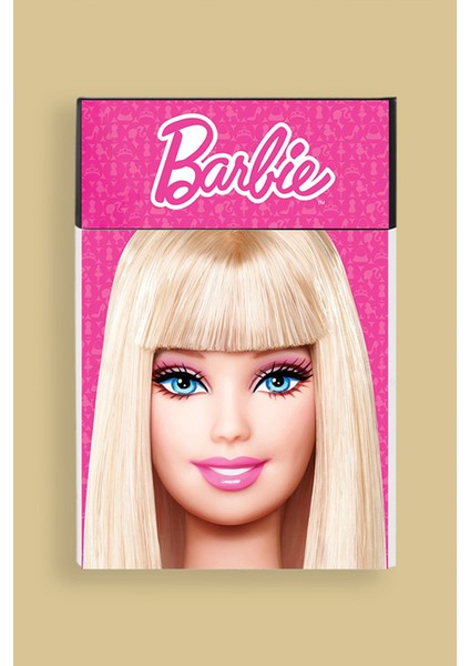 Barbie Pembe Portre Standart Sigara Tabakası Kutusu