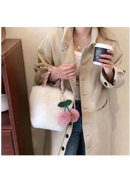 Karikatür Basit Moda Kiraz Çanta Bayanlar Çanta Messenger Çanta (Yurt Dışından) modelleri