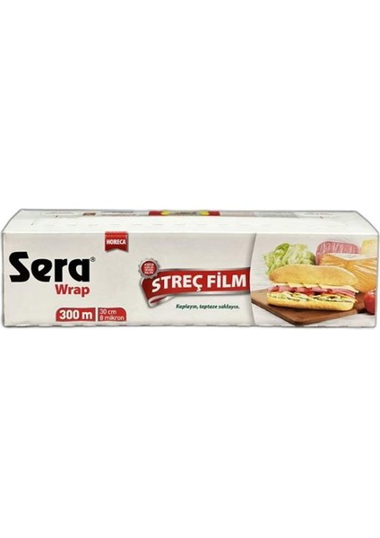 Wrap Streç Film 30X300 8 Mikron (Kutulu)
