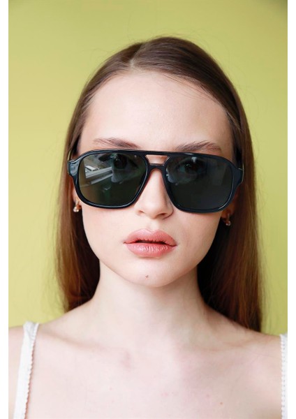 Debbie Black Green Güneş Gözlüğü