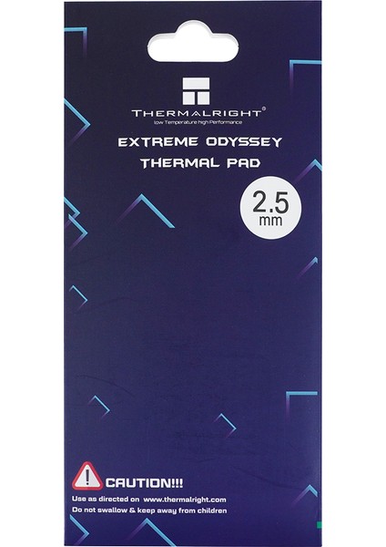 Odyssey Thermalright Termal Ped 85X45MM Pad 12.8 W/mk Termal Iletken Yüksek Performanslı Ped