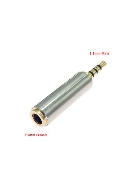 3.5 mm 2.5 mm Jack Çevirici 3 Çizgi 4 Boğum 3.5 mm 2.5 mm Çevirivi 3.5 mm Kualklık Mikrofon 2.5 mm Çevirici