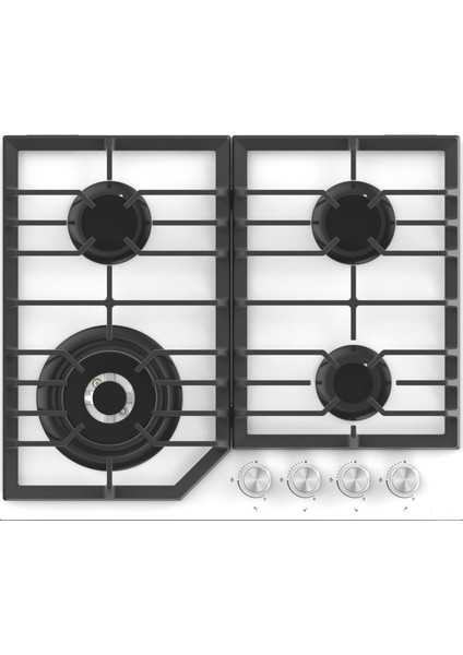 Tetra 60 cm 4g Cam Ankastre Ocak Döküm