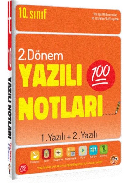 10. Sınıf Yazılı Notları 2. Dönem 1 ve 2. Yazılı
