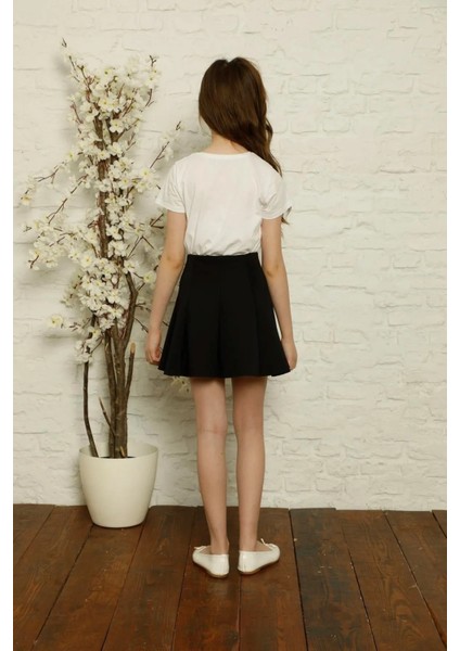 Kız Çocuk Dalgıç Etek modelleri