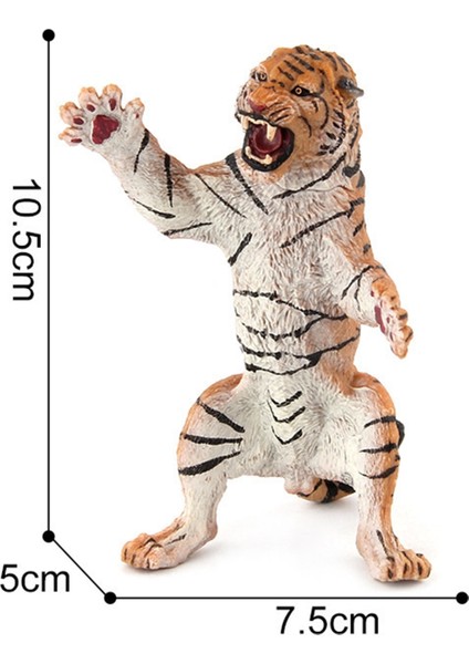 Kaplan Hayvan Minyatür Süs Modeli (Yurt Dışından)