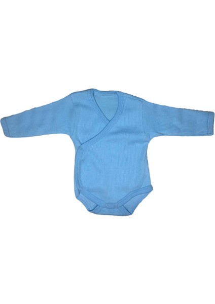 Pamuklu Kruvaze Bebek Alttan Cıtcıtlı Body