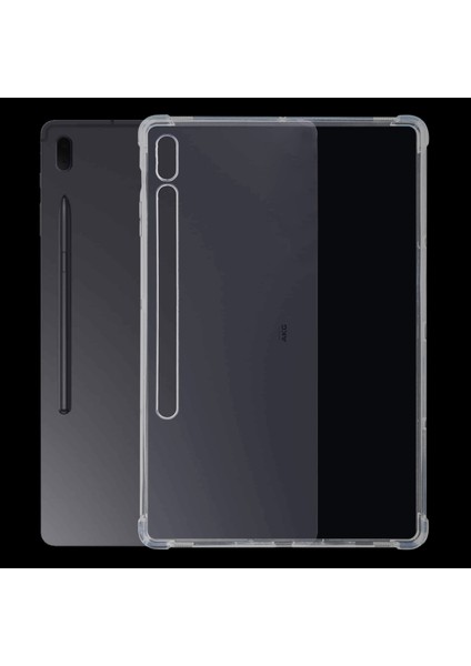 Samsung Galaxy Tab S7 T870 / T875 3mm 4 Köşeli Tpu Kılıfı Transparent (Yurt Dışından)