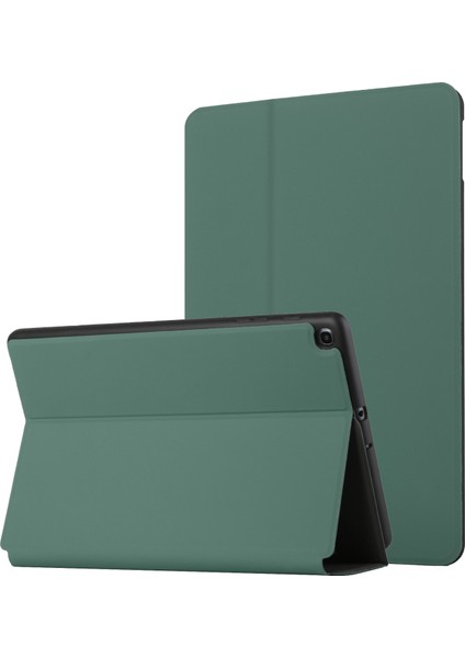 Samsung Galaxy Tab A 8.0 2019 SM-T290 Dark Green Için Çift Katlama Kılıfı (Yurt Dışından)