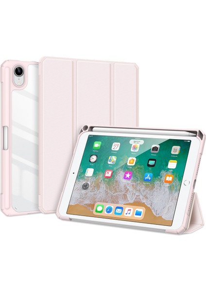 Dux Ducıs Toby Serisi iPad Mini 6 Için Pu+Pc+Tpu Kılıf (Yurt Dışından)