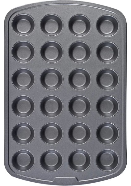 Tilbe Home Muffin Kalıbı 24'Lü Mini Cupcake Fırın Kapsülü Kek Browni Kekstra Kurabiye Kalıbı Muffin Baking Pan