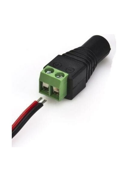 Klemens Girişli Dc Barrel Jack (5.5x2.1mm) - Dişi