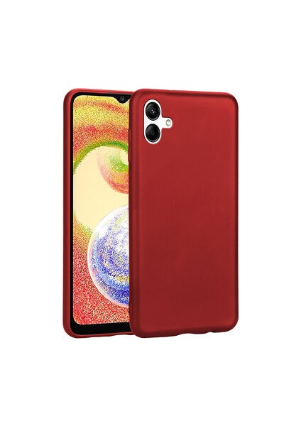 Samsung Galaxy A04 İle Uyumlu Kılıf Esnek Legger Silicone Cover
