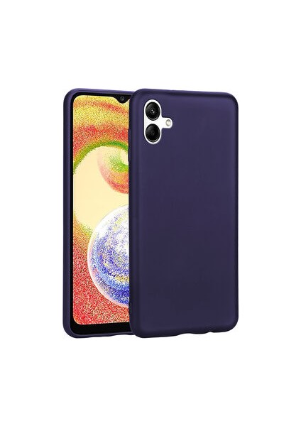 Samsung Galaxy A04 İle Uyumlu Kılıf Esnek Legger Silicone Cover
