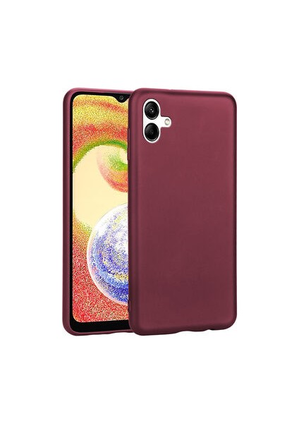 Samsung Galaxy A04 İle Uyumlu Kılıf Esnek Legger Silicone Cover