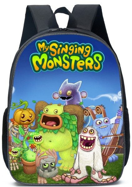 My Singing Monsters Okul Çantası Sırt Çantası Sırt Çantası (Yurt Dışından)