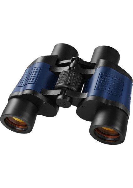 1 Adet Kuş Gözlemciliği İçin Dürbün Profesyonel Su Geçirmez Yüksek Güçlü Dürbün Siyah Mavi 60×60 (Yurt Dışından)