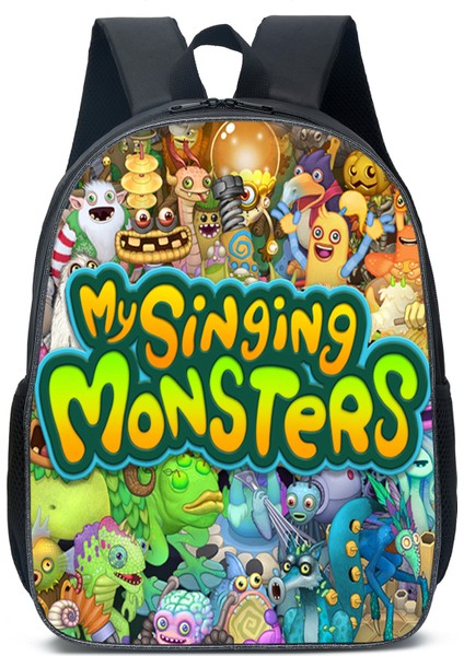 My Singing Monsters Okul Çantası Sırt Çantası Sırt Çantası (Yurt Dışından)