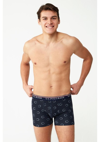 80485 Erkek Modal Boxer-Lacivert