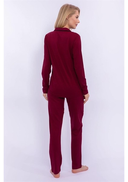 Pierre Cardin kadın Gelin Modal Pamuk Gömlek Pijama Takımı 7717 modelleri