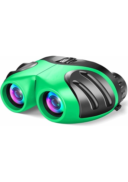 1pc Çocuk Dürbünleri Kompakt Çocuk Dürbünleri Yeşıl 8x21 Cm (Yurt Dışından)