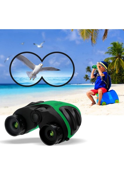 1pc Çocuk Dürbünleri Kompakt Çocuk Dürbünleri Yeşıl 8x21 Cm (Yurt Dışından) fırsatları