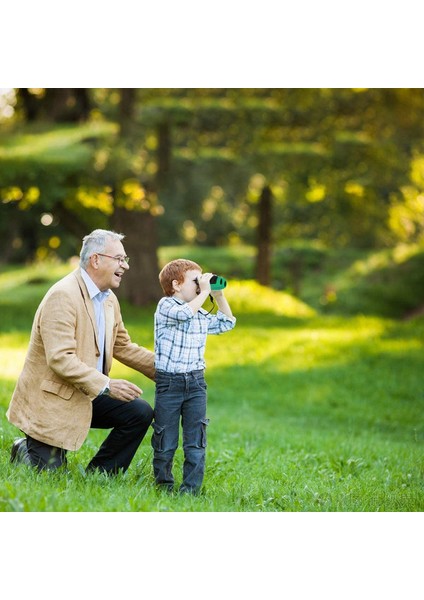 1pc Çocuk Dürbünleri Kompakt Çocuk Dürbünleri Yeşıl 8x21 Cm (Yurt Dışından) indirimleri