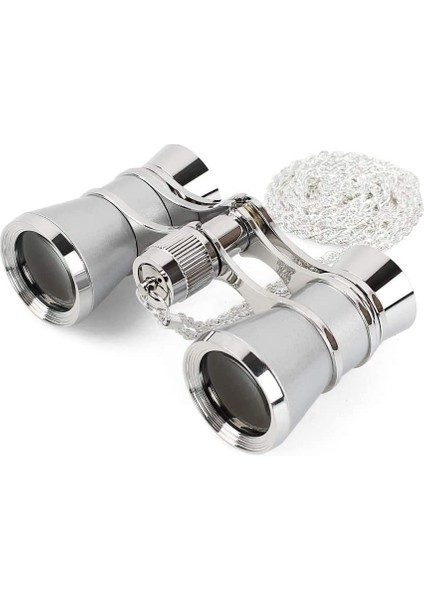 1 Adet Gözlük Dürbünü Mini Dürbün Kompakt Hafif Zincirli Şerit 3x25 Cm (Yurt Dışından)