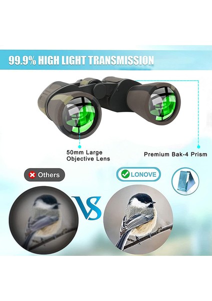 1 Adet Düşük Işıkta Gece Görüşlü Yüksek Güçlü Askeri Dürbün Kahve Kamuflajı 20x50 Cm(Yurt Dışından) fırsatları