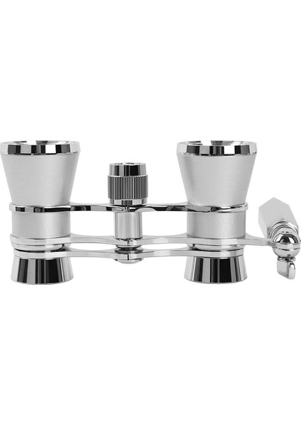 1 Adet Gözlük Dürbünü Mini Dürbün Kompakt Hafif Katlanabilir Saplı Gümüş 3x25 Cm (Yurt Dışından) fiyatları