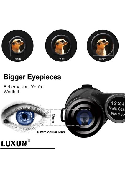 1 Adet Kuş Gözlemciliği İçin Kompakt Güçlü Dürbün Avcılık Doğa Sporları Siyah 12 X 42 (Yurt Dışından) fırsatları