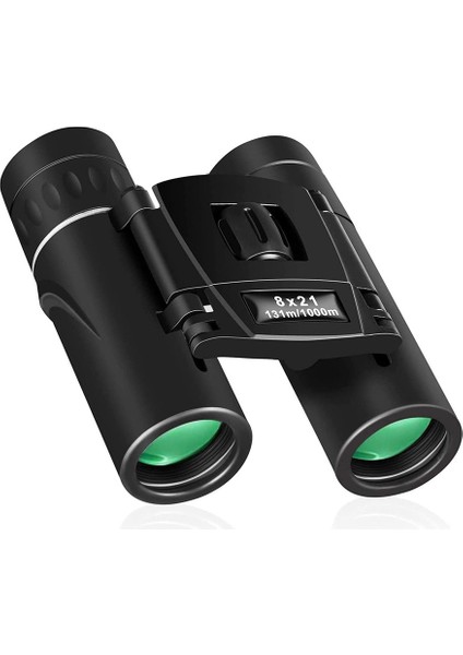 1 Adet Dürbün Mini Cep Dürbünü Ithalat Tam Optik Cam Katlanabilir 8x21 (Yurt Dışından)